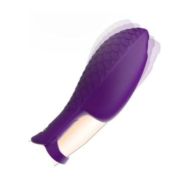 Imagem de Vibrador Feminino Dedo Estimulador de Ponto G de Silicone para Mulheres, 10 Velocidades, Massagem Clitóris, Masturbador, Jogos de Namoro para Casais, Brinquedo Erótico Adulto