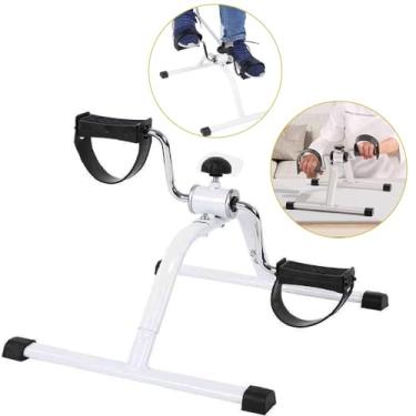 Imagem de Mini Bicicleta Ergométrica Bike Cicloergômetro Pedalinho para Fisioterapia dos Braços e Pernas