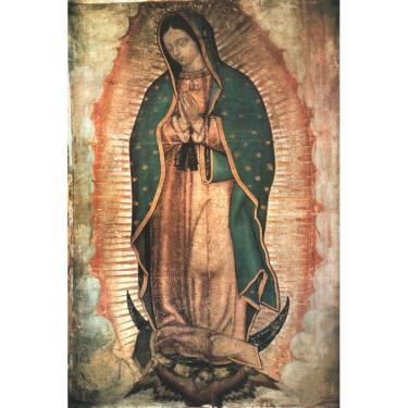 Imagem de Quadro Decorativo Religioso Nossa Senhora de Guadalupe 40x60cm