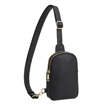 Imagem de Bolsas e pochetes transversais - presentes para bolsa de cinto feminina, 0 - Preto, Small, Bolsa tipo pochete feminina moderna