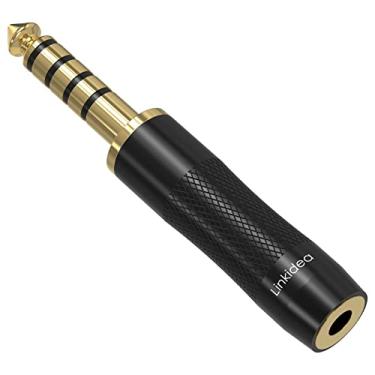 Imagem de Linkidea Adaptador de áudio de fone de ouvido balanceado macho de 4,4 mm para 2,5 mm compatível com Sony NW-ZX507 DMP-Z1 NW-ZX300A NW-WM1Z TA-ZH1ES, HIFIMAN R2R2000, FIO M11, Lotoo PAW6000 Audio