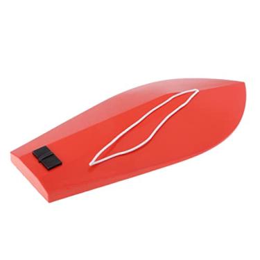 Imagem de Luzhengyang Prancha de plaina de mergulho Big Game Trolling Board tipo K para pesca de caiaque de barco | Ação realista | Vira quando o peixe morde | para atum rabilho | Material ABS rígido laranja |