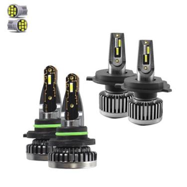 Imagem de Kit Ultra Led Nano Toyota Hilux 2012/2015 30000Lúmens H4/hb4 - R8, Bra