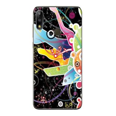 Imagem de Capa Adesivo Skin058 Verso Para Zenfone Max Pro (m2) Zb631kl - KawaSki