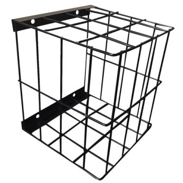 Imagem de Grade Para Proteção de Câmera Cftv de Segurança Tipo Gaiola (preto)