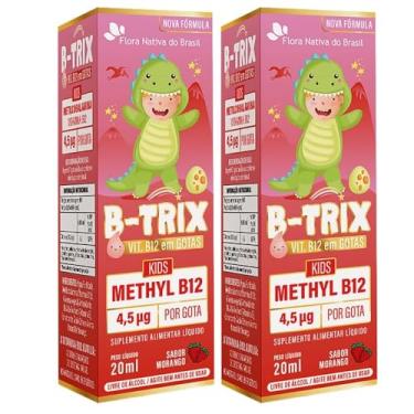 Imagem de KIT 2X B-TRIX Metilcobalamina (Vitamina B12 Infantil) 20ml - Flora Nativa