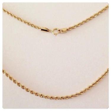 Imagem de Conjunto Corrente E Pulseira Torcida Feminina Jóia Ouro 18k - DG Prese