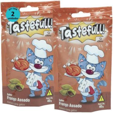 Imagem de Hana Tastefull Nuggets Para Gatos Frango Assado 40g Kit 2 un - Hana He