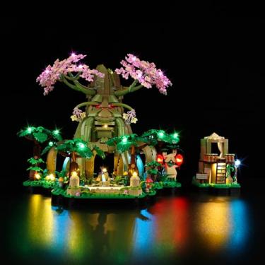 Imagem de Kyglaring LED Lighting Kit for Lego The Legend of Zelda Great Deku Tree 2-in-1 Model Set, Compatible with Lego 77092,Lego Sets Not Included(Classic Version)
