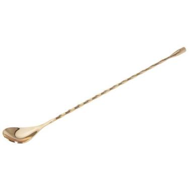 Imagem de Colher de Inox Bailarina para misturar bebidas - CAN.U.DO, Dourado