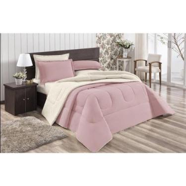 Imagem de Coberdrom Casal Queen Dupla Face Pele de Carneiro Sherpa - Malular, Ro