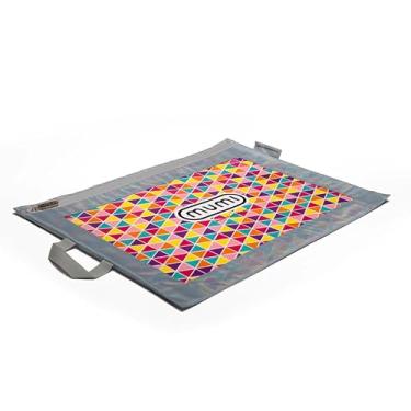 Imagem de MUMI Organizador de projetos de 49,5 cm x 35,5 cm – Estojo grande de arte para crianças e adultos, armazenamento de arte para pôsteres, álbuns, projetos escolares e artesanato, Cinza, 19.5 inches