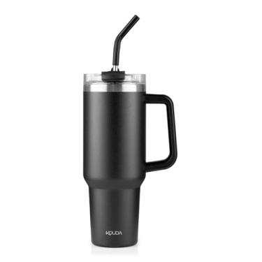 Imagem de Caneca Térmica Kouda Vik Preta - 1200ml