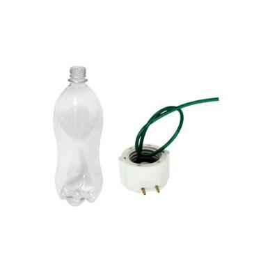 Imagem de Kit Frasco Pet 1L C / Tampa Reserv. Água - Gnatus7