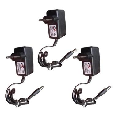 Imagem de Kit 3 fontes de alimentação chaveada 12v 1a ms - MENDONÇA PROD. ELETR.