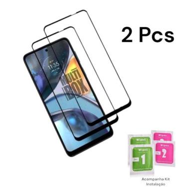 Imagem de Kit 2x Películas 3D De Vidro Para Motorola Moto G04 G14 G24 G34 - LXL,
