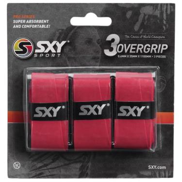 Imagem de Overgrip Sexy Pro Serie com 03 Unidades Vermelho