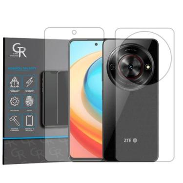 Imagem de Película Hidrogel HD Frente e Verso Para ZTE Blade A75 4G - GR Global 