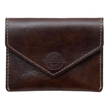 Imagem de Mini Carteira Slim em Couro Artlux estilo Envelope 974, Cafe