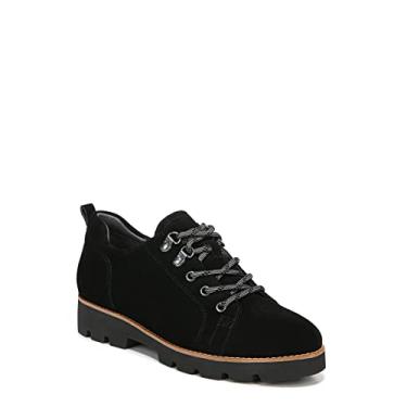 Imagem de Vionic Mocassins femininos Charm Ballari Oxford com cadarço - Sapatos casuais de suporte com arco ortopédico oculto que inclui conforto em três zonas com suporte ortopédico para o arco, ajuste médio e largo, Preto, 9 Wide