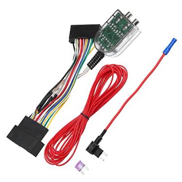 Imagem de X AUTOHAUX Carro adiciona uma interface adaptador amplificador amplificador ao sistema de rádio para Ford 2011-2018 com fio de extensão vermelho