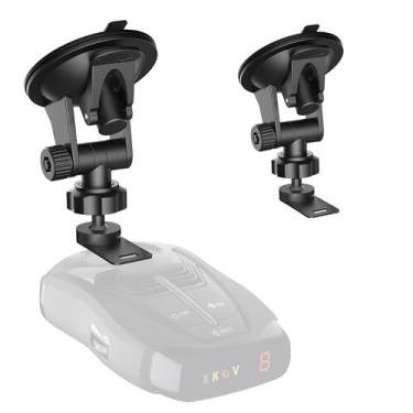 Imagem de xsaaczm Suporte para detector de super radar, super para-brisa de carro, suporte de ventosa de painel, adequado para detector de radar Cobra iRadar ESD SPX RAD 480i 380 450 7800BT (para radar Cobra)