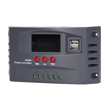 Imagem de 12V Solar Cargas Solar Controlador Solar Painel Controller 24V 10A Parâmetro de Exibição LCD MPPT Rastreamento Solar Painel