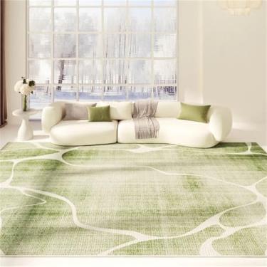 Imagem de HJZSZX Estilo Grande Área Carpete Fácil Cuidados Lavável Sala de Estar Carpetes Antiderrapante Confortável Quarto Tapete Decorativo, YY021,3,A,200X200CM