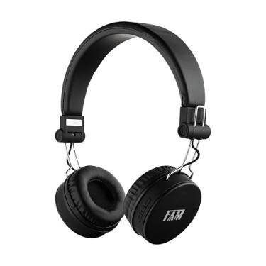 Imagem de Fone de Ouvido Bluetooth FAM A095 Microfone Bateria 18h Bluetooth 5.0 Certificado Anatel Garantia de 1 Ano