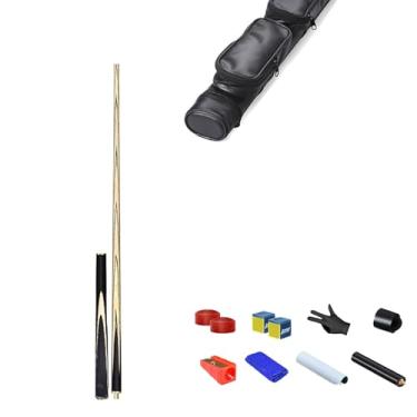 Imagem de Taco de Bilhar Profissional, Feito com Madeira Durável, Design Exclusivo e Construção de Alta Qualidade para Profissionais (A Tacos de bilhar e acessórios+ barril de tacos, 10mm)