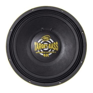 Imagem de Alto Falante EROS E-15 Target BASS 4K Branco