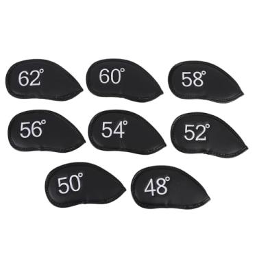Imagem de 8pcs Irons Club Top Capa PU PU CAPAREIRA CABELA DE FERRO, Números Bordados, Fixador DE Loop e Gancho, Fácil DE Identificar, para a Maioria das Marcas