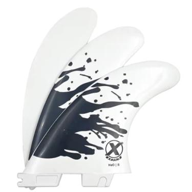 Imagem de Quilhas Prancha de Surf M5 Encaixe FCS 2 Expans H205 Performance e Rigidez (Branca)