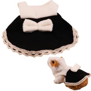 Imagem de Vestido de coelho fofo para mini cachorro, animal pequeno, chinchila, traje de férias PPP, roupas para cães, vestido de fantasia de animal pequeno para hamster, esquilo, planador de açúcar,