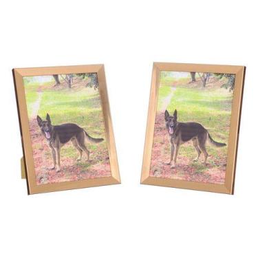 Imagem de Kit 2 Porta Retrato 15x20 Decorativo Moldura Foto Mesa / 099 - PGB, Ro