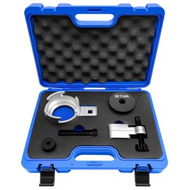 Imagem de ZKTOOL Ferramenta de bloqueio de eixo de comando do motor compatível com Vauxhall Opel Karl Viva Chevrolet 2.0 Buick Cadillac motor, kit de ferramentas de retenção do motor. EN-44226 EN-4226-2 EN4226-5.