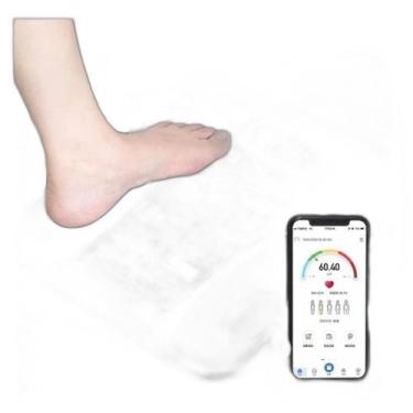 Imagem de Balança Digital Corporal Bioimpedância Aplicativo Presente - Wcan