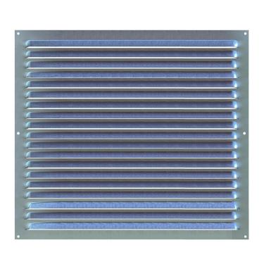 Imagem de Grade De Ventilação Quadrada Em Alumínio Grelha 50X50 Cm