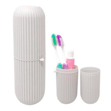 Imagem de Estojo Para Escova Indispensável Para Mala e Viagens - Proteção