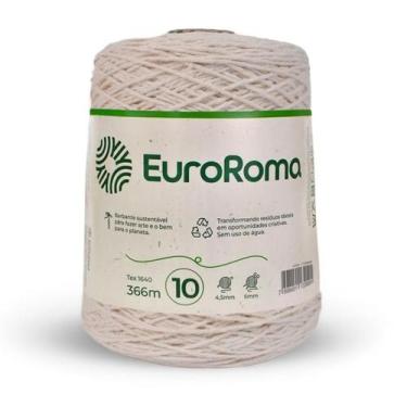 Imagem de Barbante EuroRoma Cru - 600 Gramas Tamanho: 10 fios - 366 Metros