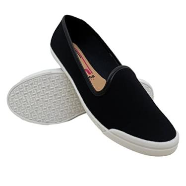 Imagem de Slipper Moleca Lona Preto Feminino 40
