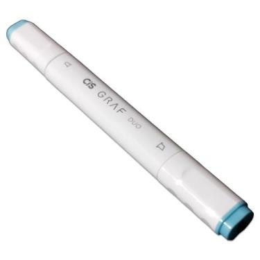 Imagem de Marcador Artístico Graf Duo Duas Pontas CiS - Pastel Blue 67