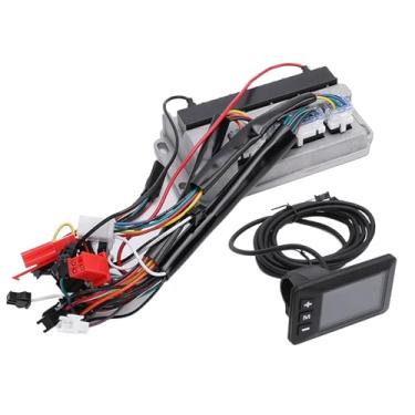 Imagem de Kit de Controlador de Bicicleta Elétrica de Zaweliyo, 36V/48V/60V 500W Motor Sem Escova Controlador Com Exibição G51 LCD, Kit de Conversão de Bicicleta de Liga de Alumínio à