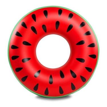 Imagem de Boia Melancia 90cm Verão Piscina Praia Divertida Decoração - Bruartt