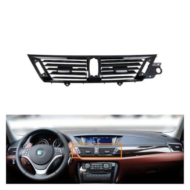 Imagem de Carro Frente Esquerda Direita Central Ar Condicionado AC Vent Grille Outlet Painel Substituição, Compatível Com BMW X1 E84 2010-2015(LHD Central)