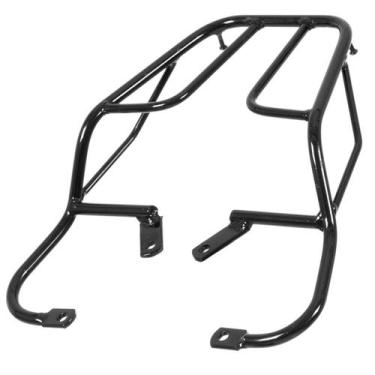 Imagem de Bagageiro Sansão Cromo Forte Moto Cbx 250 Twister Suporte Baú Bauleto,