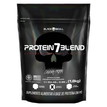 Imagem de Protein 7 Blend (sc) 1,8 Kg - Black Skull (amendoim), AMENDOIM, 1,8 KG
