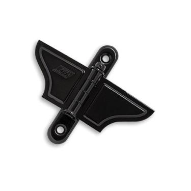 Imagem de Kit 24 Borboleta p/ Janela Guilhotina Cromatizada Preta Loth