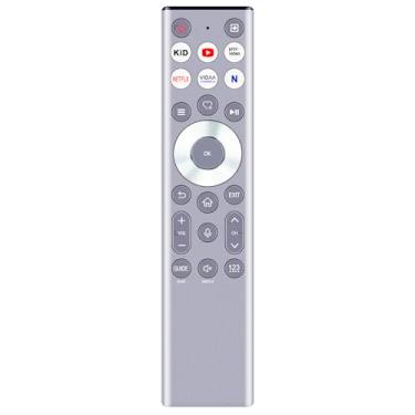 Imagem de Controle remoto de substituição de voz aplicável para Hisense Smart Google TV 85U6N 75U8N 85U8N 55U7N 100U88N 85U88N 75U88N 75U7N 85U7N 65U88N 55U8N 65U8N 100U8N 55U88N 43A7N 50A7N 65U7N 65U6N 65U75N