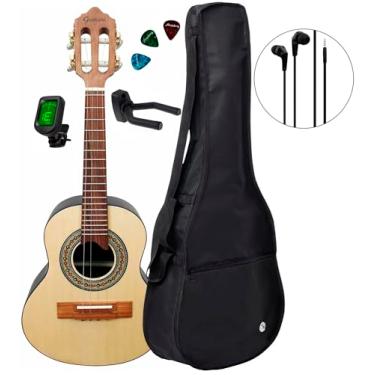 Imagem de Cavaquinho Acústico Giannini Cs1 Imbu Ns + Capa E Acessórios